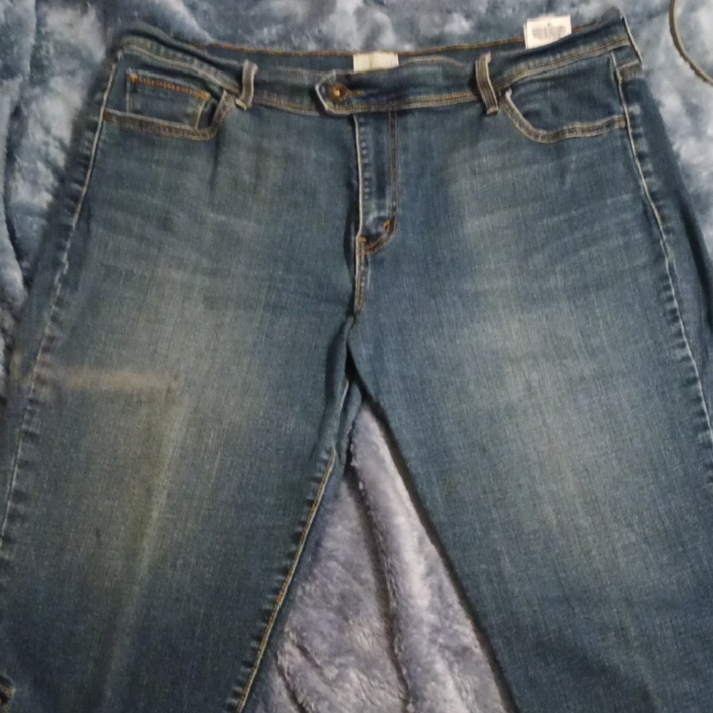 Levi's Women's Straight Leg Blue Jeans